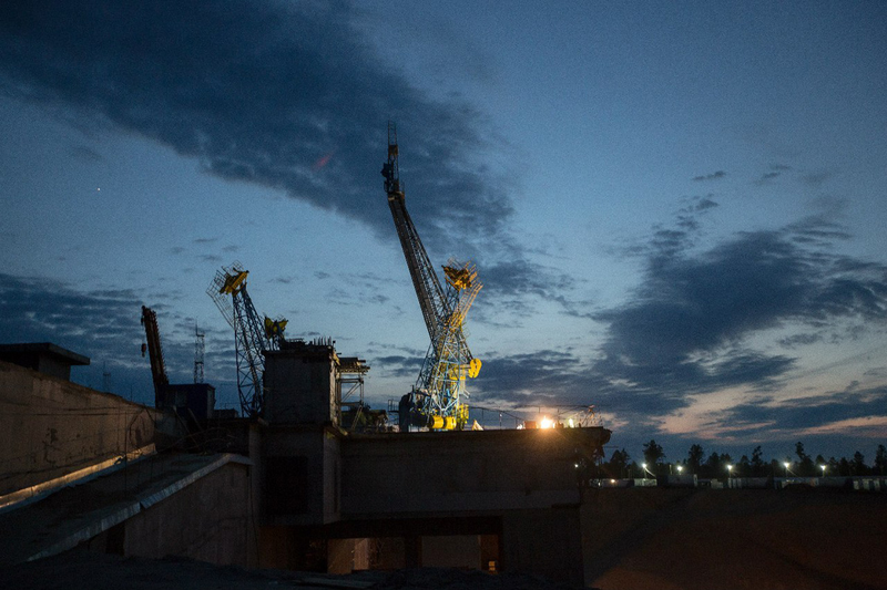 Illustration for article titled Check Out Russia's New Spaceport Being Built